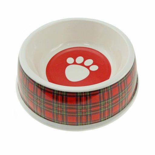 Melamine Tartan Dog Bowl - Heritage Of Scotland - NA