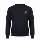 Men's Ballantrae Lion Jumper - Navy - Heritage Of Scotland - S