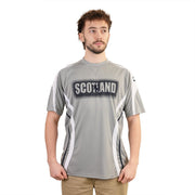 Mens Cool Scotland T-Shirt Grey/White - Heritage Of Scotland - GREY/WHITE