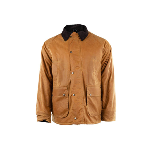 Men���S Davenport Wax Jacket Tan - Heritage Of Scotland - TAN