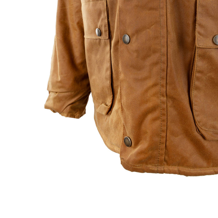 Men���S Davenport Wax Jacket Tan - Heritage Of Scotland - TAN