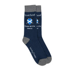 Men’s Luxury Bamboo Socks – Soft, Breathable & Stylish Everyday Comfort - SCOTLAND HOME OF BRAVE NAVY - Heritage Of Scotland - 