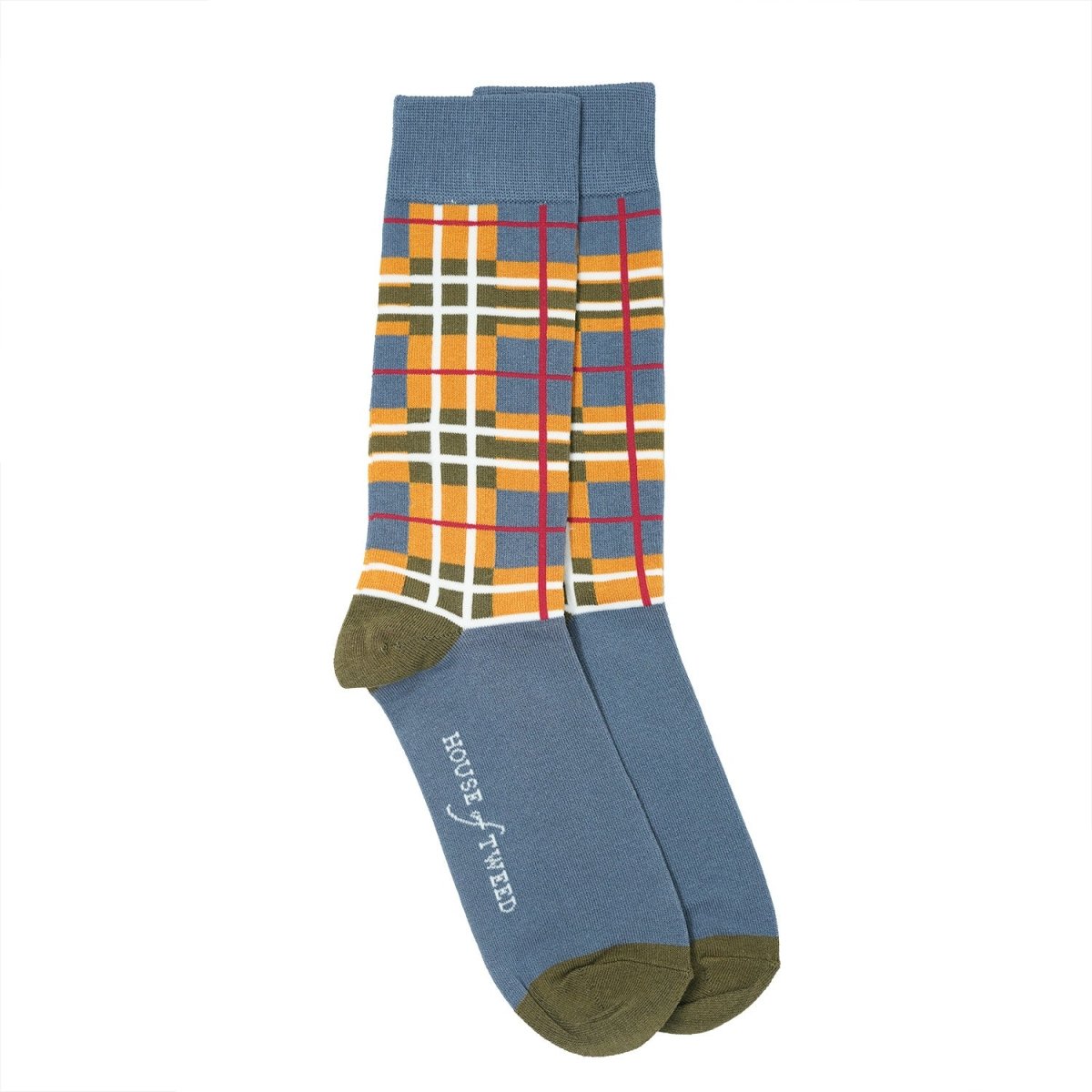 Men’s Luxury Bamboo Socks – Soft, Breathable & Stylish Everyday Comfort - TARTAN 9 MULTI - Heritage Of Scotland - 
