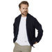 Mens Peregrine Waffle Shawl Navy - Heritage Of Scotland - NAVY