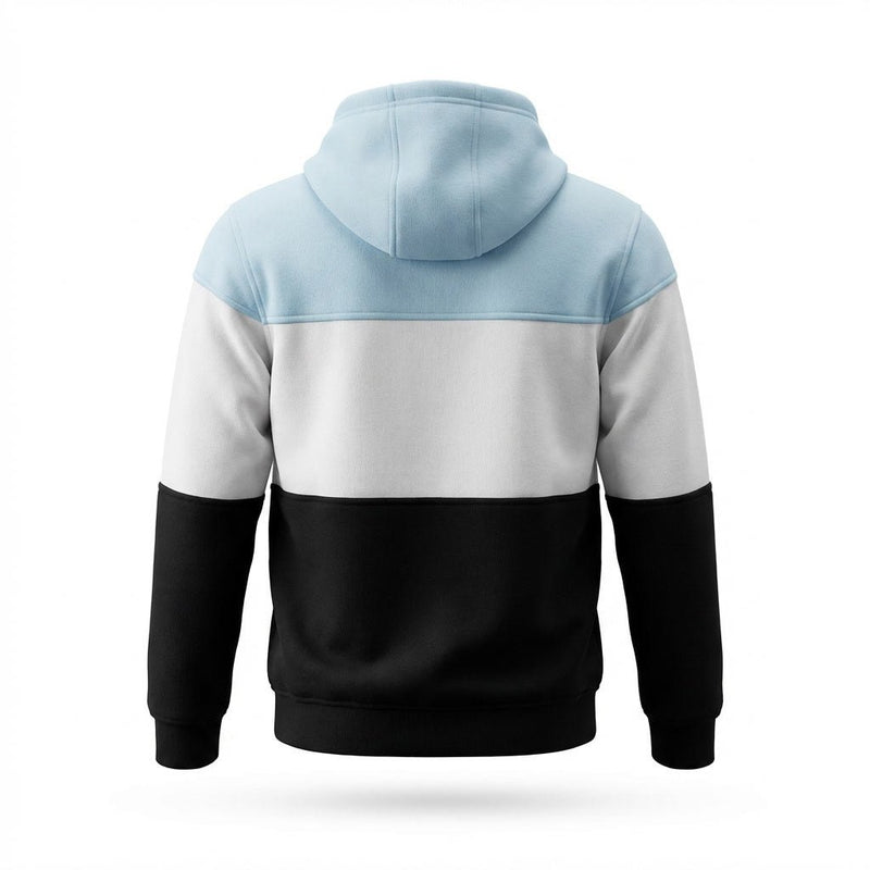 Men’s Scotland Panel Hill Hooded Top – Scotland Hoodie with Flag Detail - Heritage Of Scotland - XS