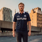 Mens Scotland Rugby Shirt Tartan - Heritage Of Scotland - XS