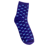 Men’s Scottish Socks – Nessie, Saltire or Multi Flag (UK 6–11) - Heritage Of Scotland - Multi Saltire