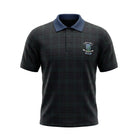 Mens Tartan Scotland Golf Polo Shirt - Black Watch - Heritage Of Scotland - BLACK WATCH / S