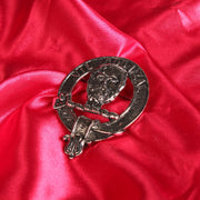 Menzies Clan Badge, Kilt Pin, Lapel Pin, Cufflinks, Keyring/Key Fob & Gift Set — Fine Pewter by Art Pewter — Made in Scotland (Shiny Finish) - Heritage Of Scotland - Badge