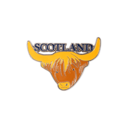 Metal Magnet - Cow Face/ Scotland - Heritage Of Scotland - NA