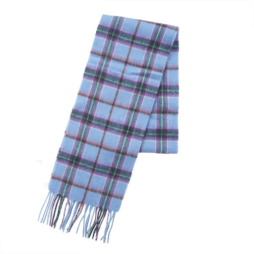 Mini Edinburgh Lambswool Scarf World Peace Tartan - Heritage Of Scotland -
