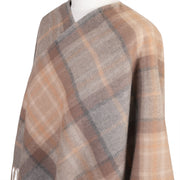 Mini Me Children’s Cape Edinburgh Cashmere - Mackellar Natural - Heritage Of Scotland - MACKELLAR NATURAL
