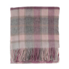 Mini Me Children’s Cape Edinburgh Lambswool Artillery Check Light Pink - Heritage Of Scotland - ARTILLERY CHECK LIGHT PINK