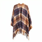 Mini Me Children’s Cape Edinburgh Lambswool - Bannockbane Navy - Heritage Of Scotland - BANNOCKBANE NAVY