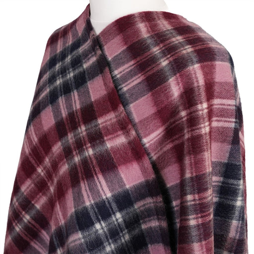 Mini Me Children’s Cape Edinburgh Lambswool - Macdonald Purple Mix - Heritage Of Scotland - MACDONALD PURPLE MIX