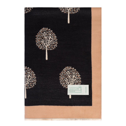 Mini Tree Super Soft Stole Black - Heritage Of Scotland - BLACK