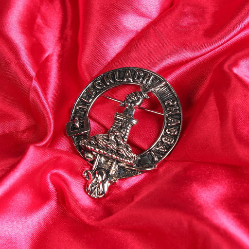 Morrison Clan Badge, Kilt Pin, Lapel Pin, Cufflinks, Keyring/Key Fob & Gift Set — Fine Pewter by Art Pewter — Made in Scotland (Shiny Finish) - Heritage Of Scotland - Badge