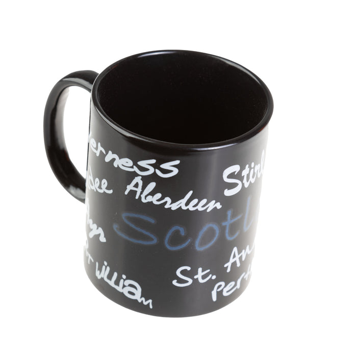 Mug - Black - Grafatti - Heritage Of Scotland - NA