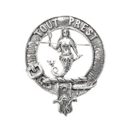 Murray Clan Badge, Kilt Pin, Lapel Pin, Cufflinks, Keyring/Key Fob & Gift Set — Fine Pewter by Art Pewter — Made in Scotland (Shiny Finish) - Heritage Of Scotland - Badge