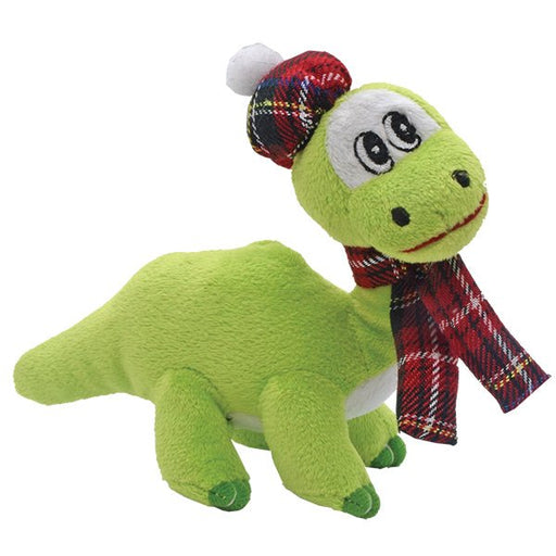 My Pet Nessie Plush – 12cm, 18cm & 24cm Soft Toys with Tartan Hat & Scarf - Heritage Of Scotland - 12cm – Small Pet Nessie