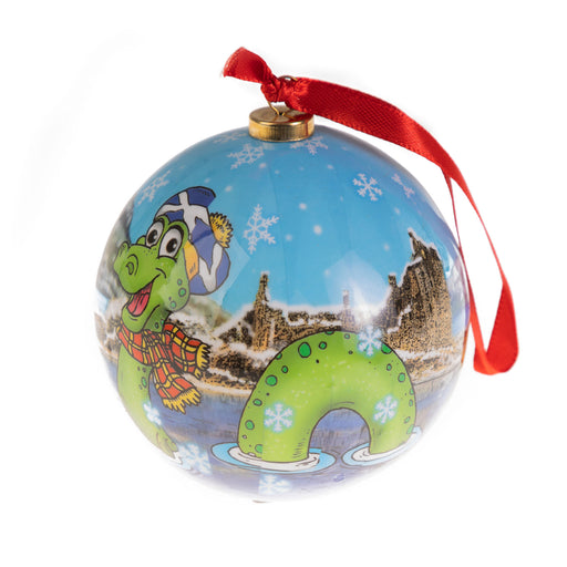 Nessie Christmas Ball Bauble - Heritage Of Scotland - N/A