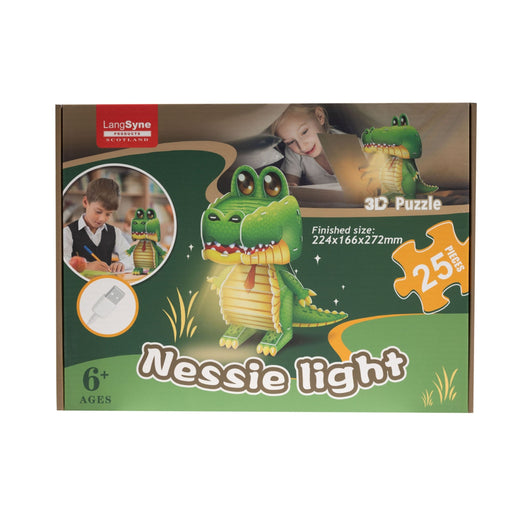 Nessie Night Light 3D Puzzle - Heritage Of Scotland - N/A