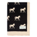 New Horse Super Soft Stole Black/White - Heritage Of Scotland - BLACK/WHITE