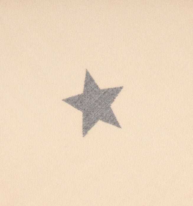 New Star Super Soft Stole Cream/Light Grey - Heritage Of Scotland - CREAM/LIGHT GREY