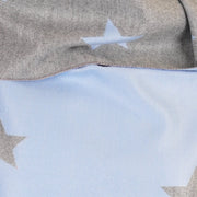 New Star Super Soft Stole Scarf – Bright Blue & Light Grey - Heritage Of Scotland - LIGHT BLUE/LIGHT GREY / One Size