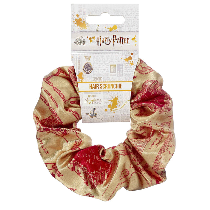 Official Hp Marauders Map Hair Scrunchie - Heritage Of Scotland - NA