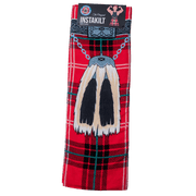 Original Instakilt Beach Towel – 100% Cotton Kilt Towel in Red, Blue, or Green (150 x 75cm) - Heritage Of Scotland - Red
