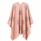 Original Tree Super Soft Cape - Dusky Pink - Heritage Of Scotland -