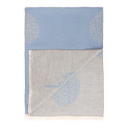 Original Tree Super Soft Stole Blue/Grey - Heritage Of Scotland - BLUE/GREY