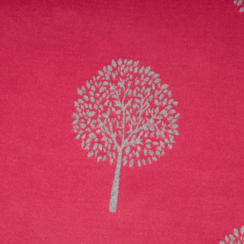 Original Tree Super Soft Stole Burgundy/Grey - Heritage Of Scotland - BURGUNDY/GREY