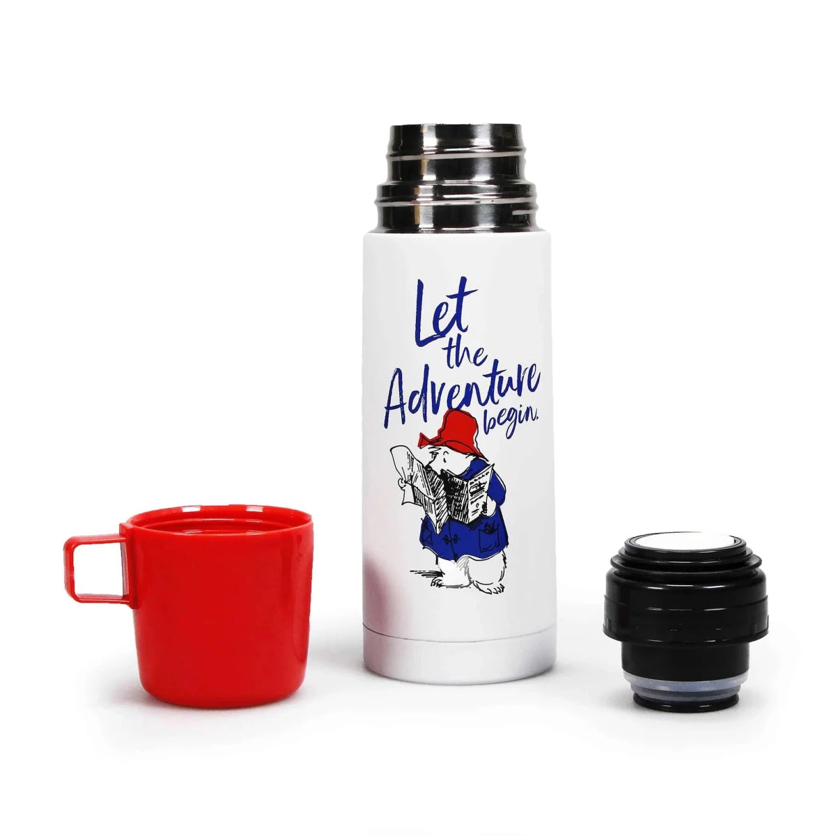 Paddington Bear Adventure Thermal Flask with Cup - 350ml - Heritage Of Scotland -