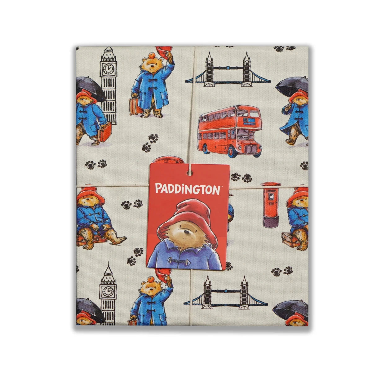 Paddington Bear London Recycled Cotton Tea Towel – 65 × 45cm - Heritage Of Scotland -