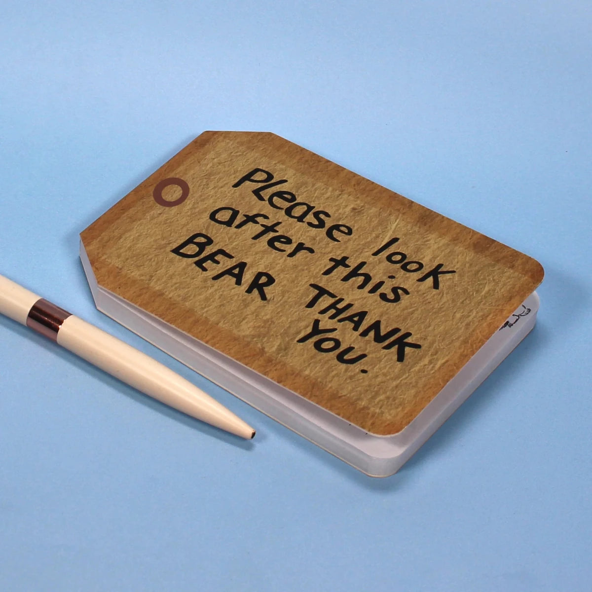 Paddington Bear “Please Look After This Bear” Pocket Notebook - Heritage Of Scotland -