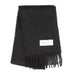 Plain Blanket Scarf Black - Heritage Of Scotland - BLACK