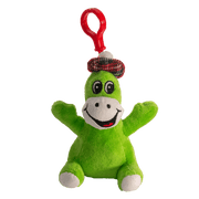 Plush Bag Charm Keyrings – Nessie, Coo or Hairy Haggis (Brown or Cream) - Heritage Of Scotland - Plush Nessie