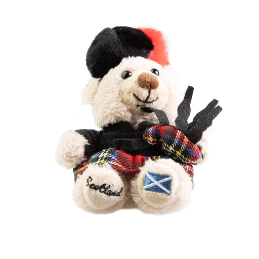 Plush Toy Keyring - Tartan/Sct Flag 10Cm - Heritage Of Scotland - NA