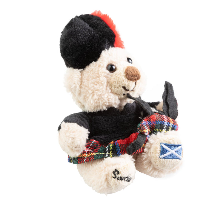 Plush Toy Keyring - Tartan/Sct Flag 10Cm - Heritage Of Scotland - NA