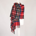 Premium 100% Cashmere Tartan Stole – Exploded Stewart Royal | Edinburgh Cashmere - Heritage Of Scotland -