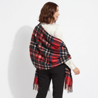 Premium 100% Cashmere Tartan Stole – Exploded Stewart Royal | Edinburgh Cashmere - Heritage Of Scotland -