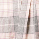 Premium 100% Pure Cashmere Wide Fringed Scarf - MACKELLAR PINK - Heritage Of Scotland -