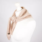 Pure Brushed Luxury Cashmere Triangle Head Scarf - REED - Heritage Of Scotland -