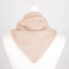 Pure Brushed Luxury Cashmere Triangle Head Scarf - REED - Heritage Of Scotland -