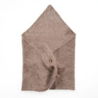 Pure Brushed Luxury Cashmere Triangle Head Scarf - WHEAT - Heritage Of Scotland -