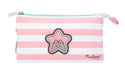 Pusheen Rose Collection Trpl Pencil Case - Heritage Of Scotland - N/A