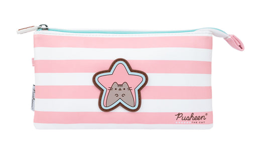 Pusheen Rose Collection Trpl Pencil Case - Heritage Of Scotland - N/A