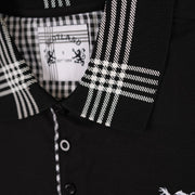 Rampant Lion Scotland Polo Shirt Black - Heritage Of Scotland - BLACK / XS